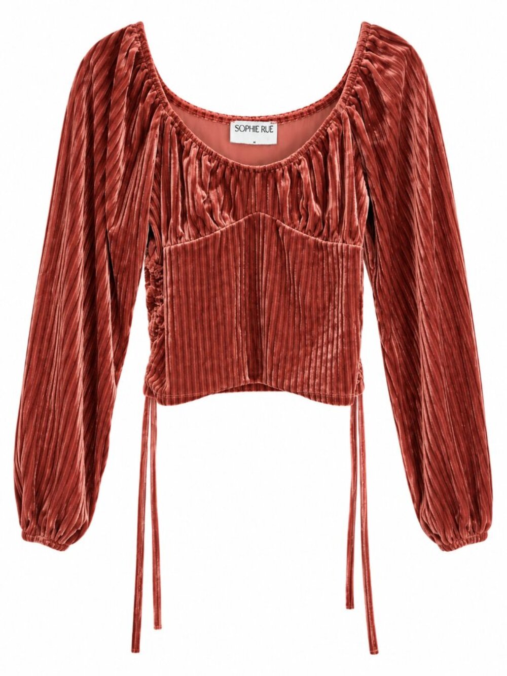 Sophie Rue Women's Dusty Pink Crop-top
